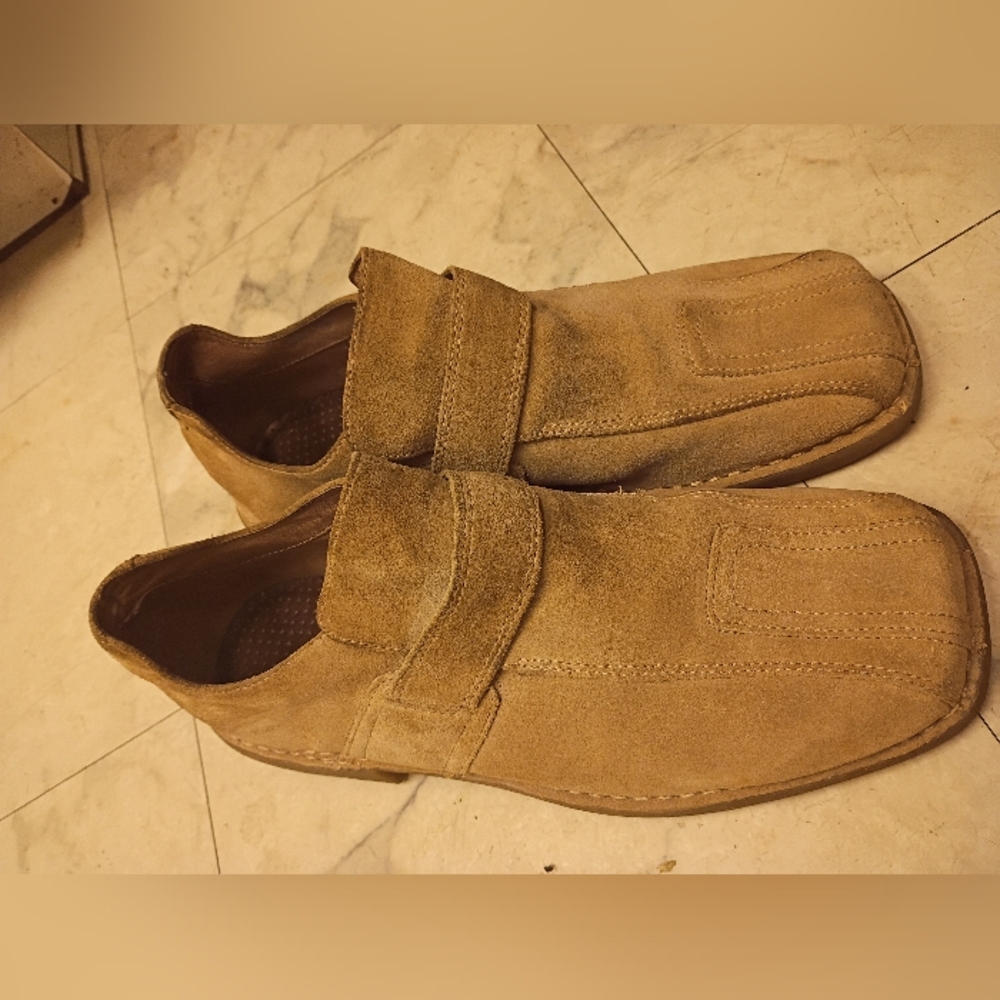 Aldo Men's Brown Suede Slip-On Loafers